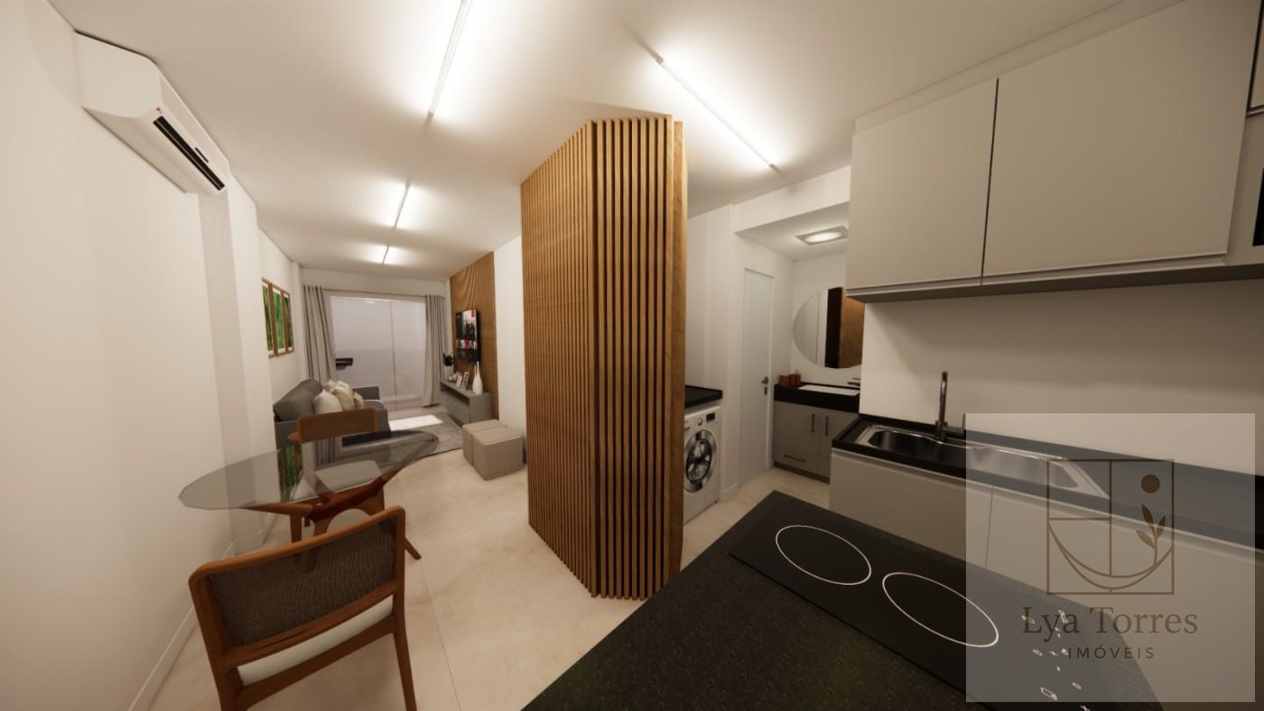 Apartamento de 1 quarto no Jardim Botânico