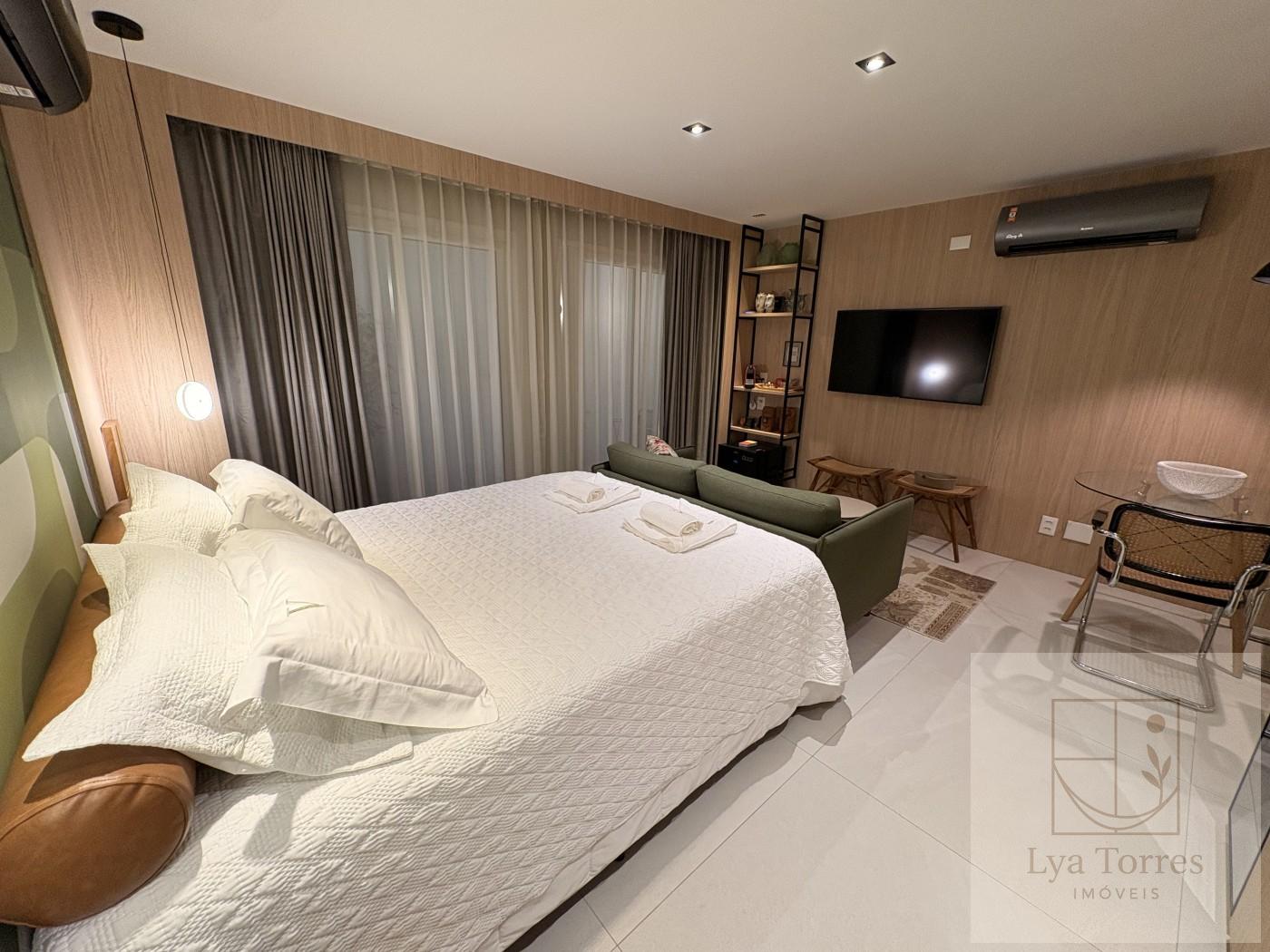 Apartamento de 1 quarto no Jardim Botânico