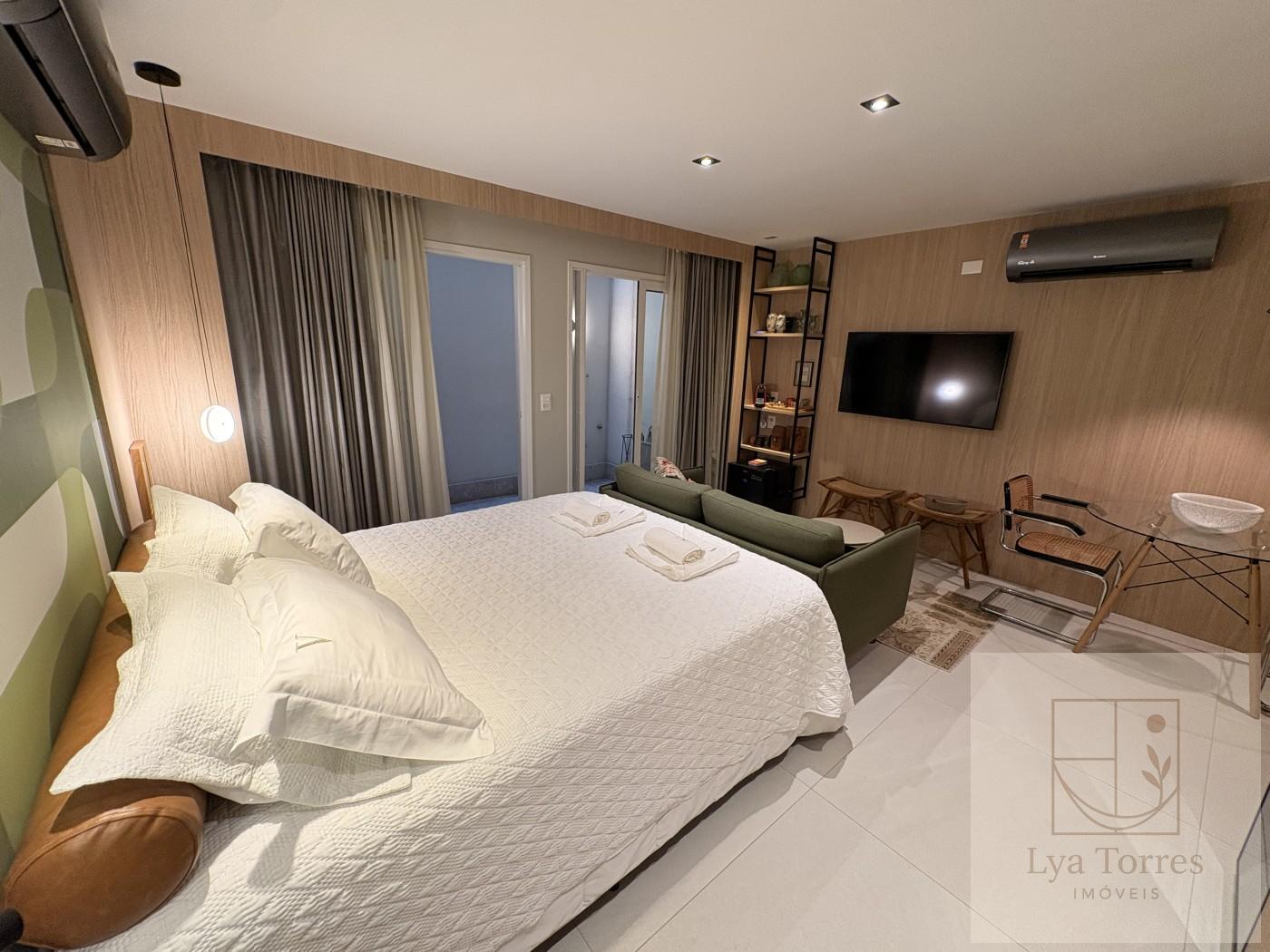 Apartamento de 1 quarto no Jardim Botânico